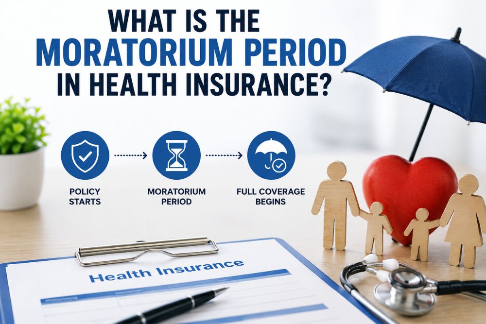What is the Moratorium Period in Health Insurance